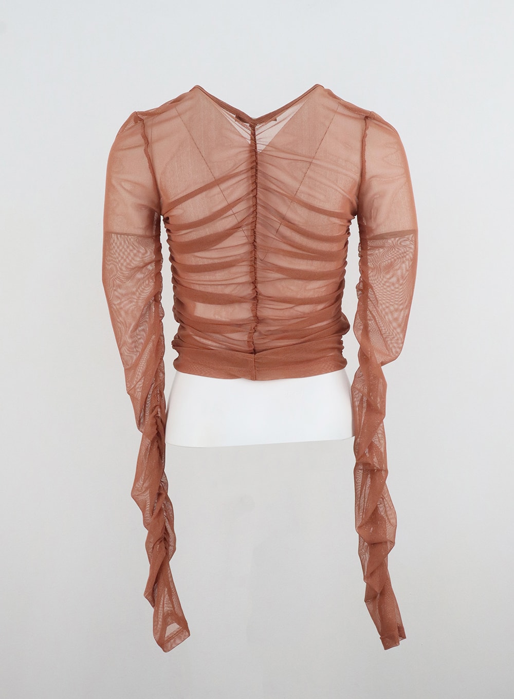 Button Mesh Cardigan CL314