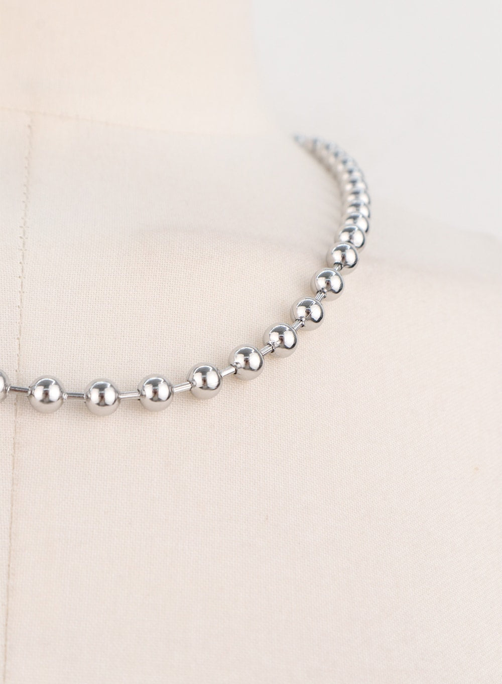 Round Beads Chain Necklace CL331