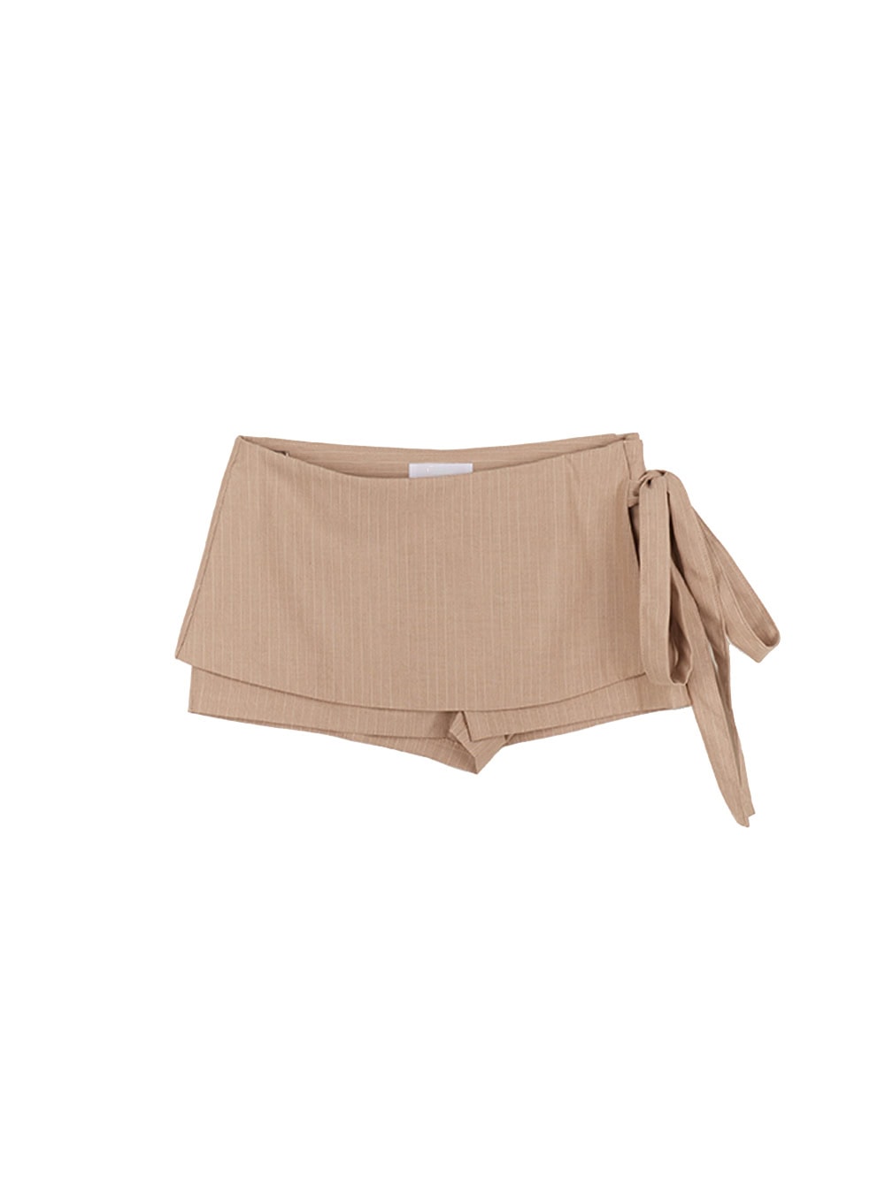 Striped Wrap Mini Skort CM528