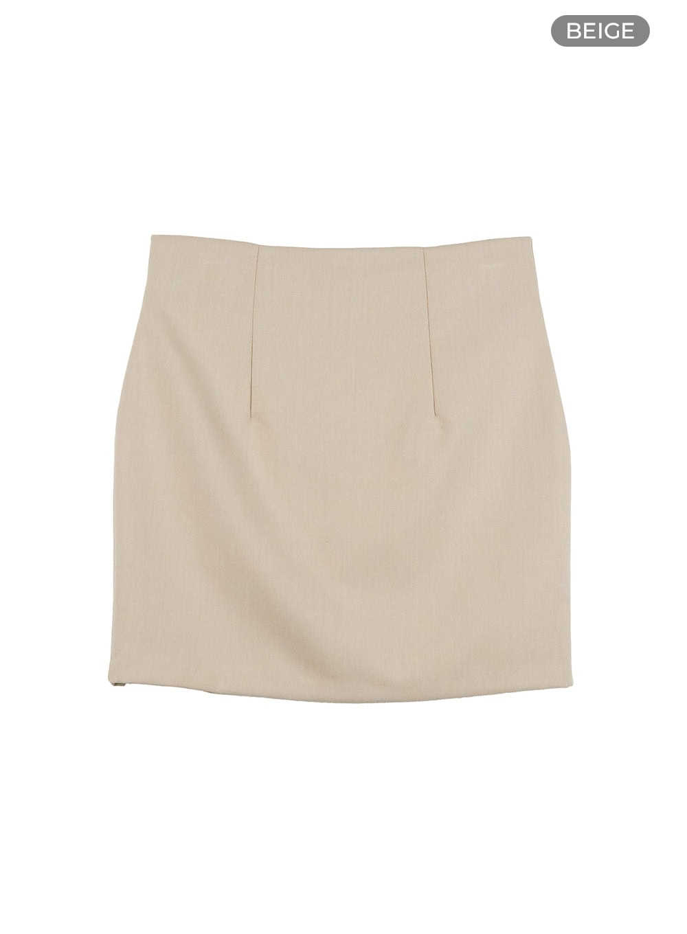 High Waist Basic Mini Skirt OL423