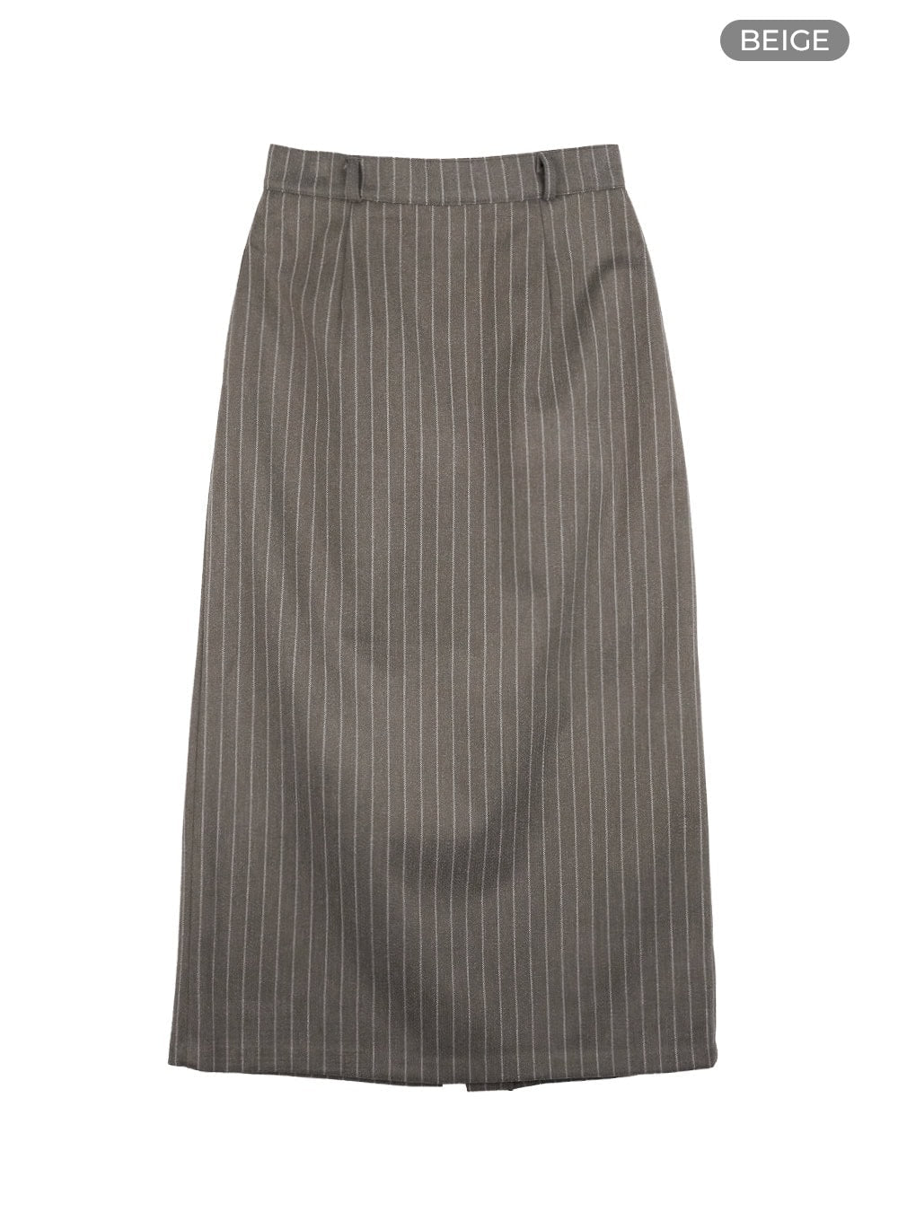 Maxi Stripe-Print Skirt OO429