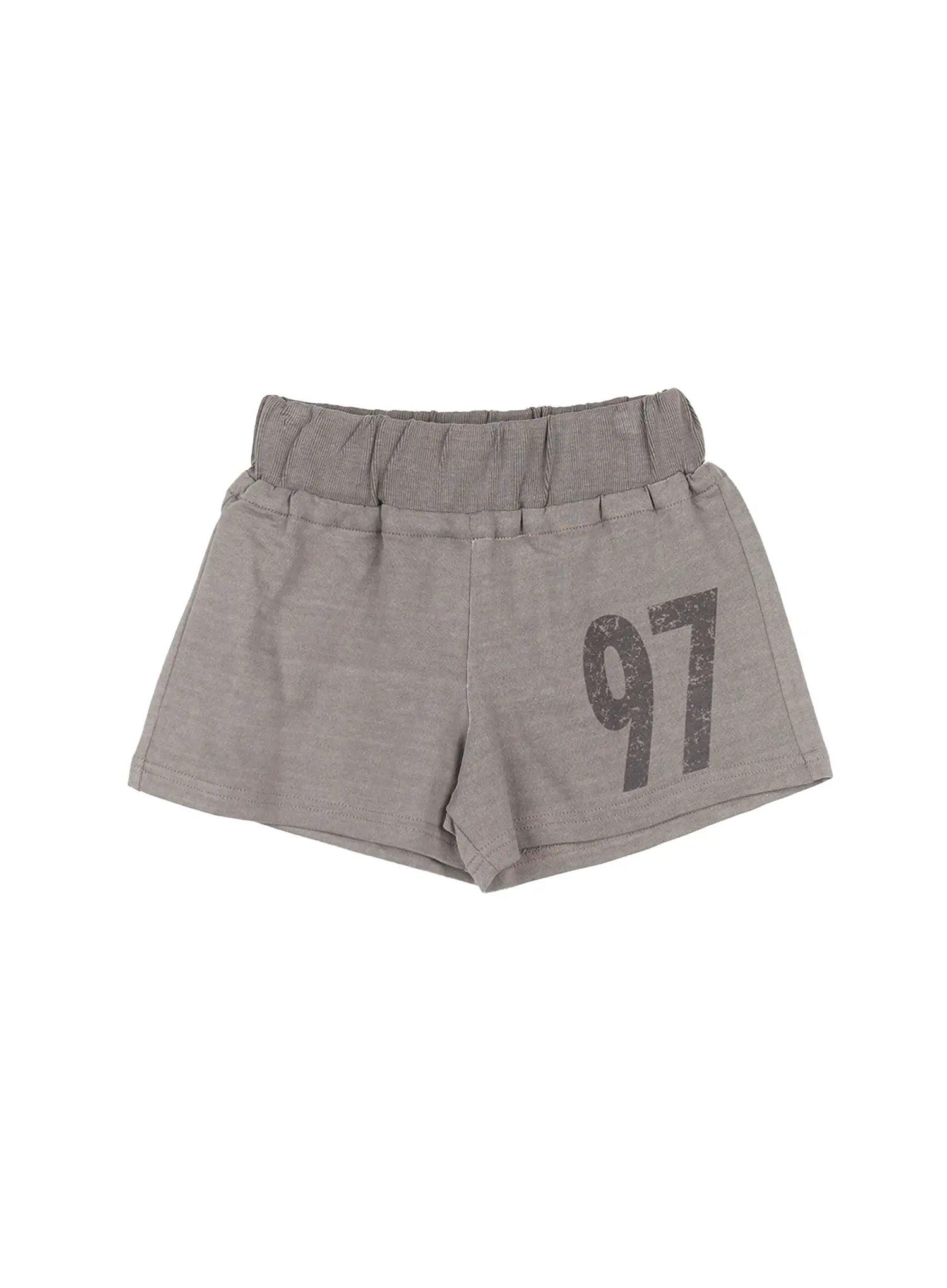 Trendy Graphic Print Shorts CL529