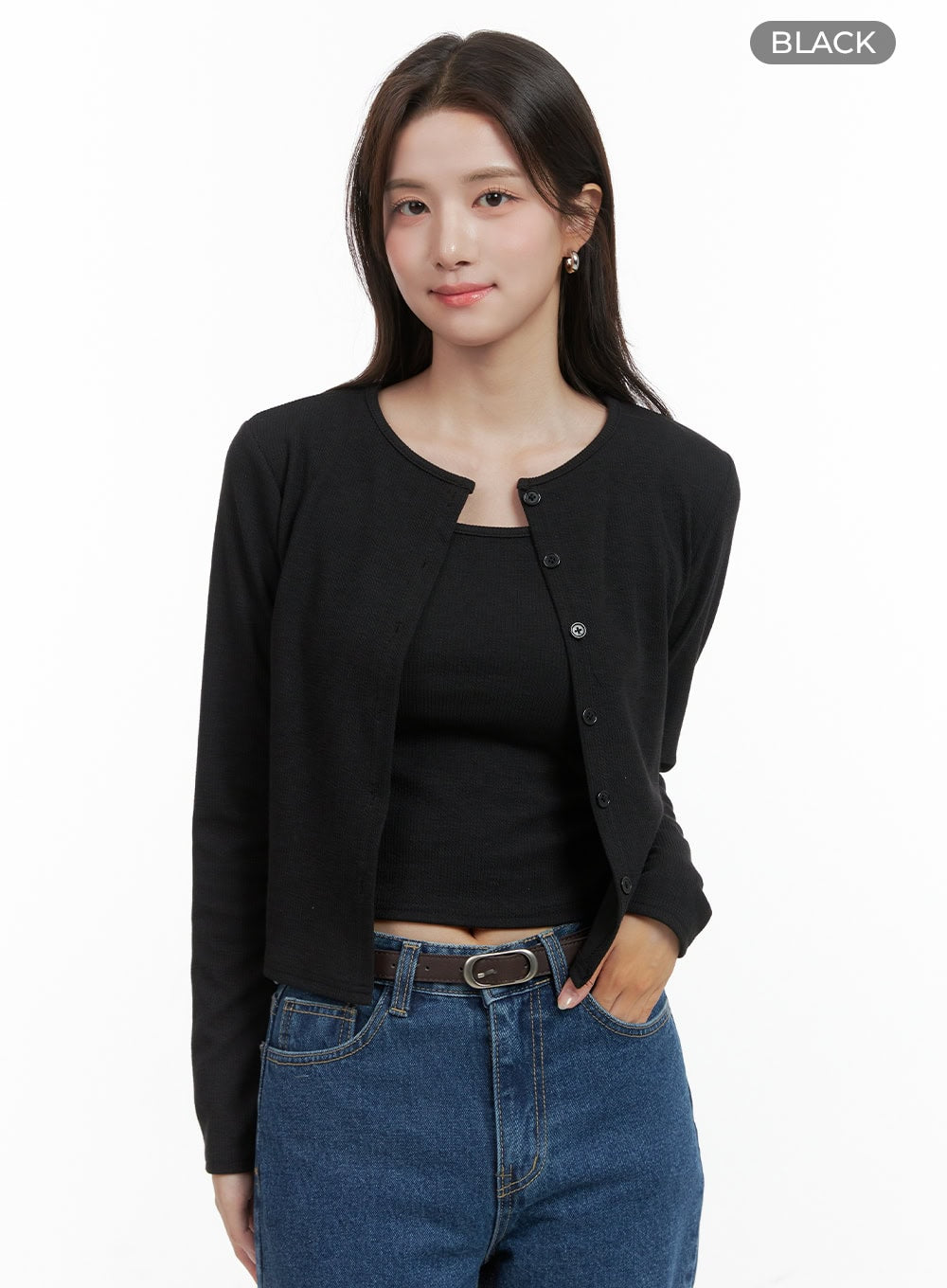 Cotton Cardigan and Cami Set OG409