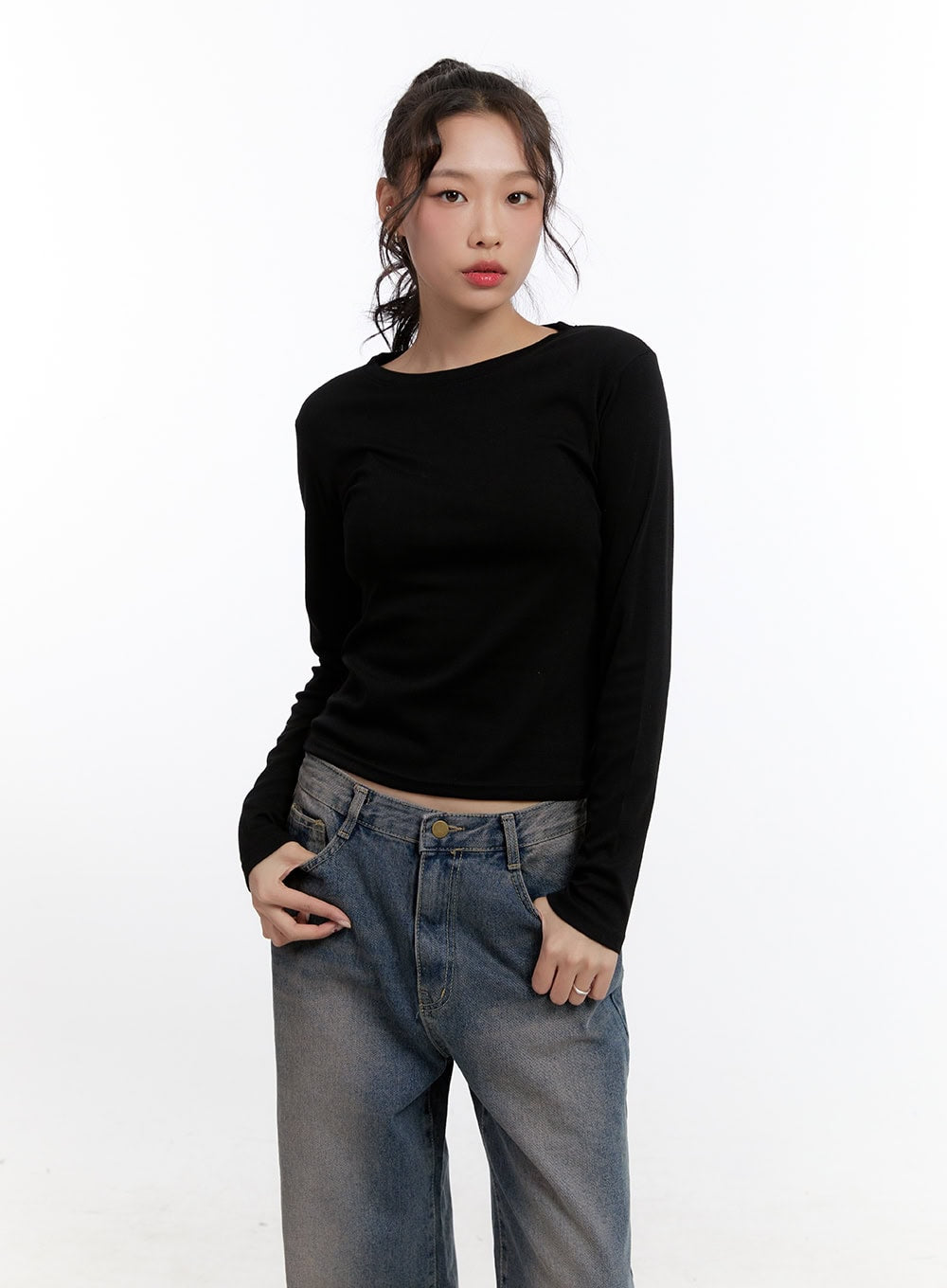 Basic Round Neck Long Sleeve CN420