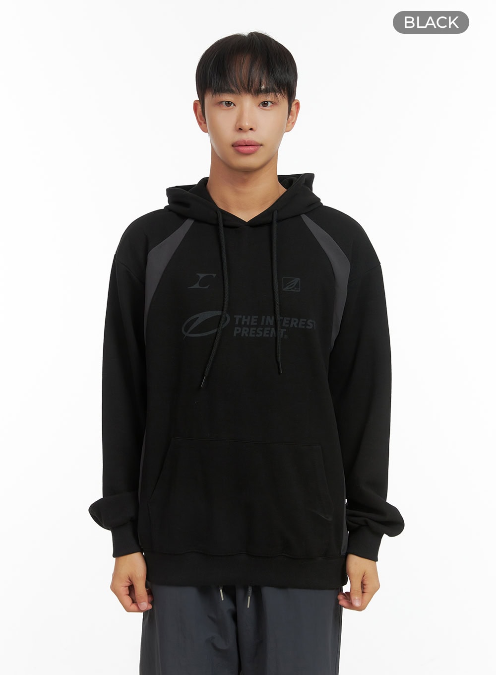 Men's Trendy Loose Fit Graphic Hoodie CO408