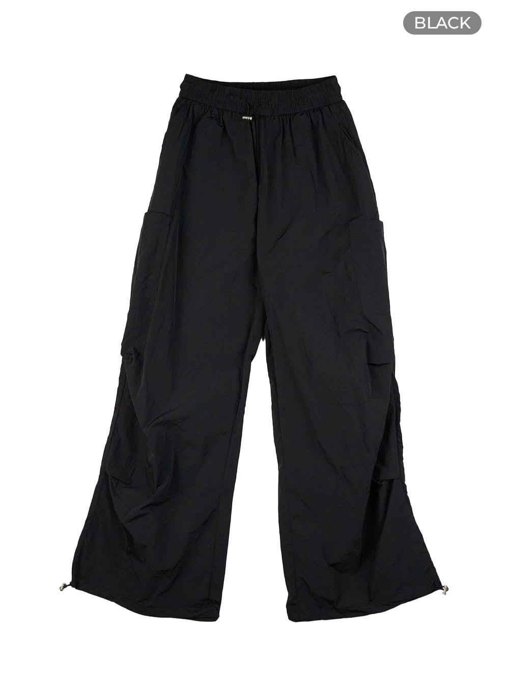 Wide Fit Nylon Banded Pants CG402
