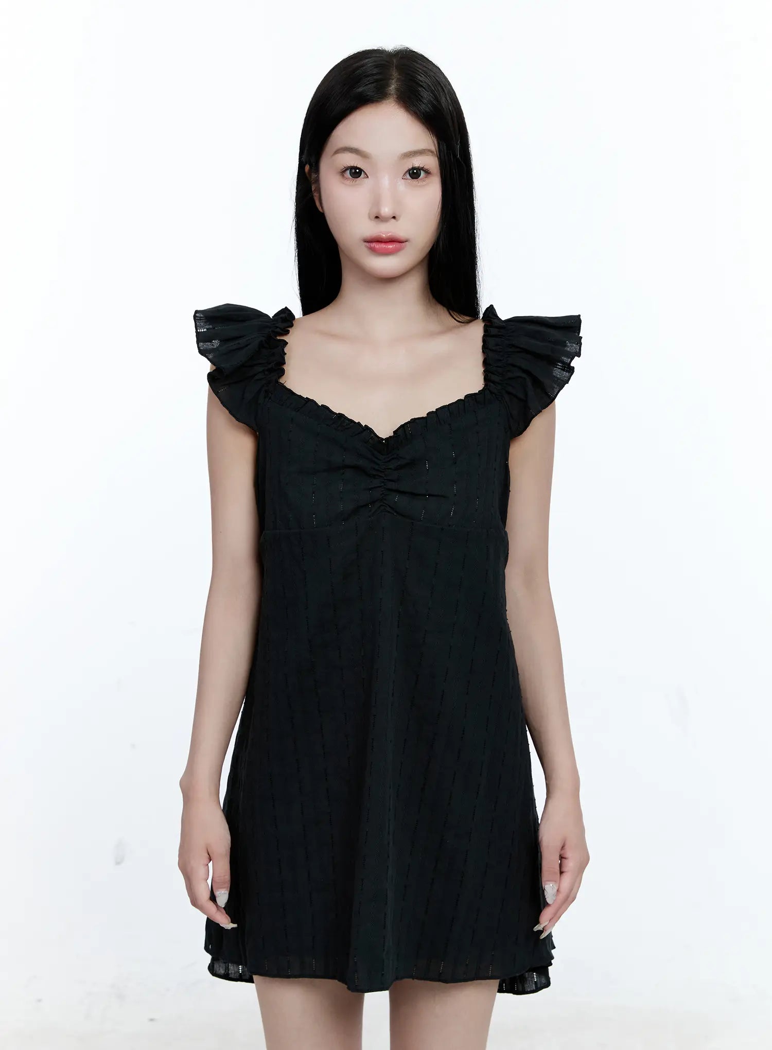 Lace Off-Shoulder Mini Dress CG513