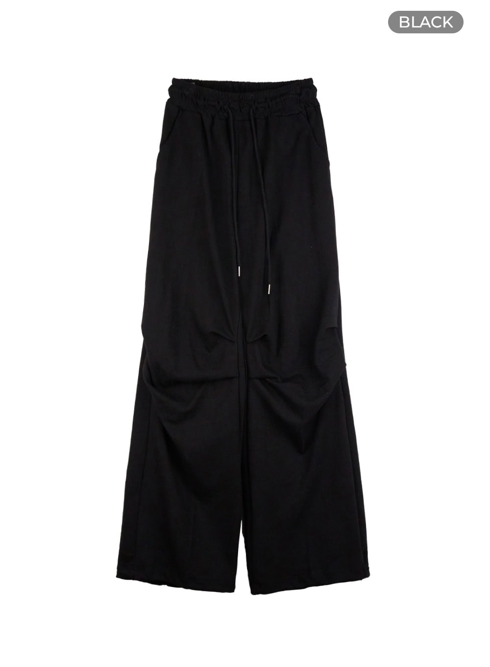 Pintuck String Wide Sweatpants CO404