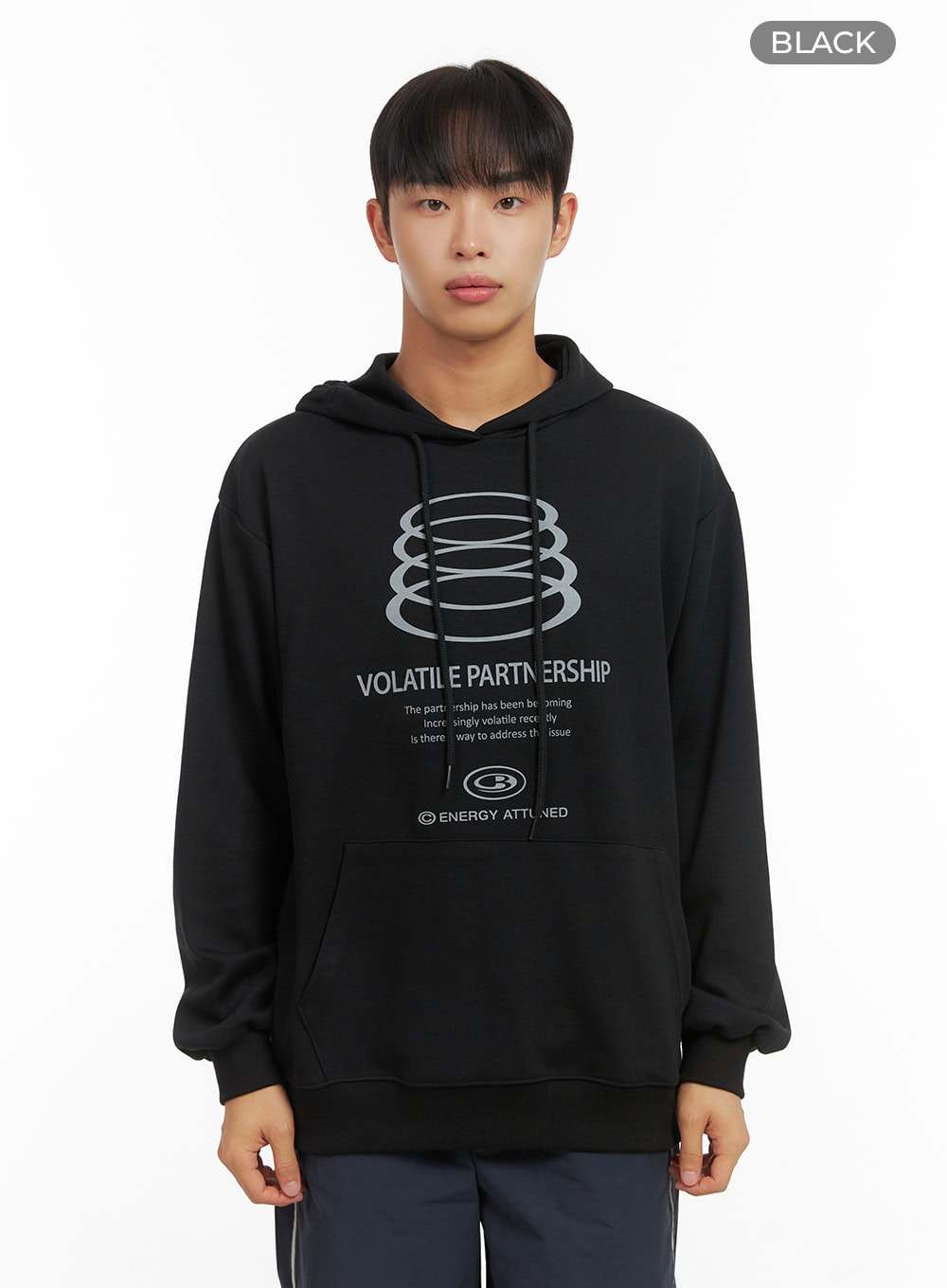 Cozy Graphic Hooded Sweatshirt CO410