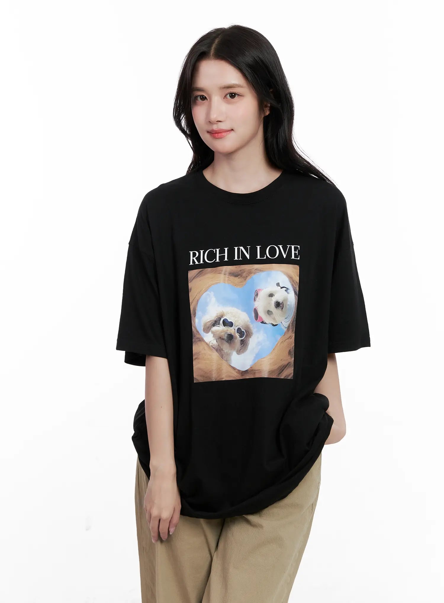 Oversized Graphic T-Shirt CL515