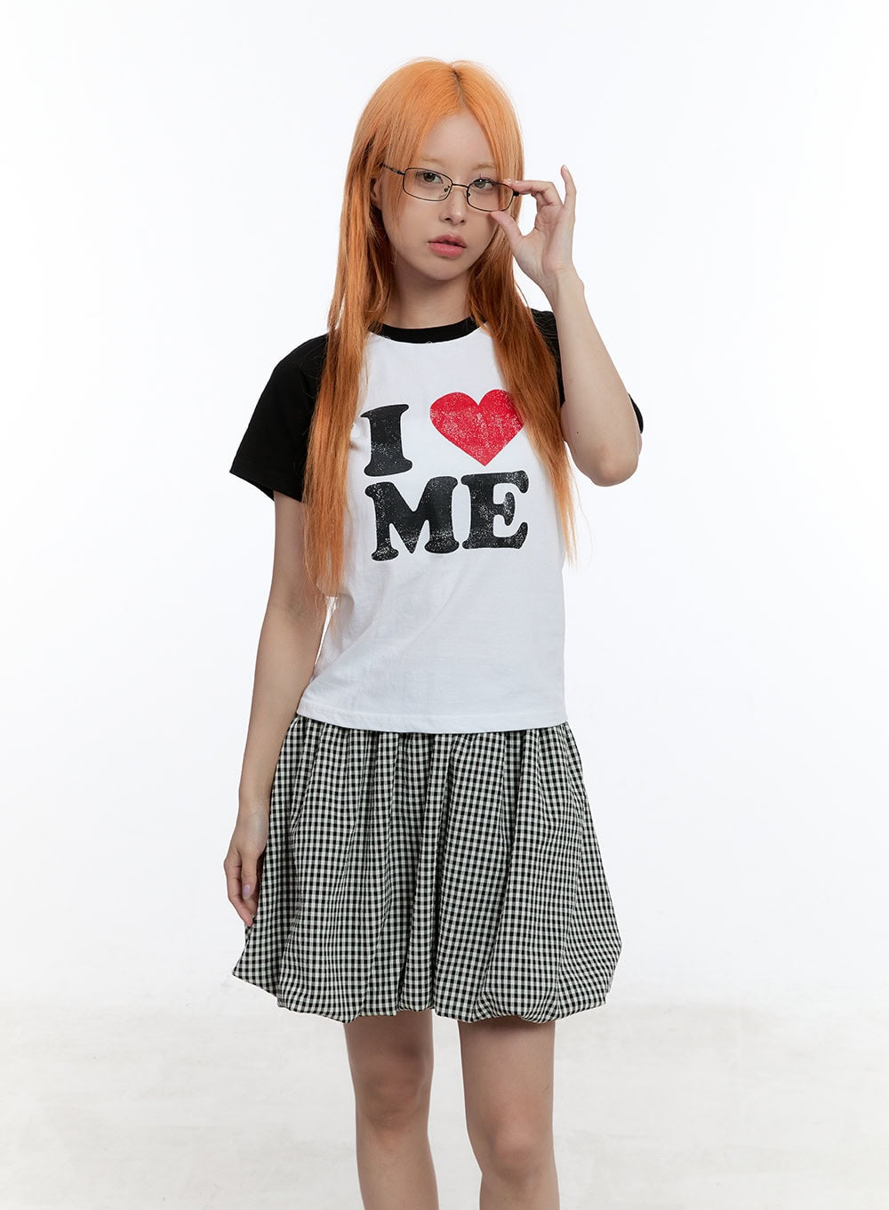 Two-Tone Graphic Tee CU502