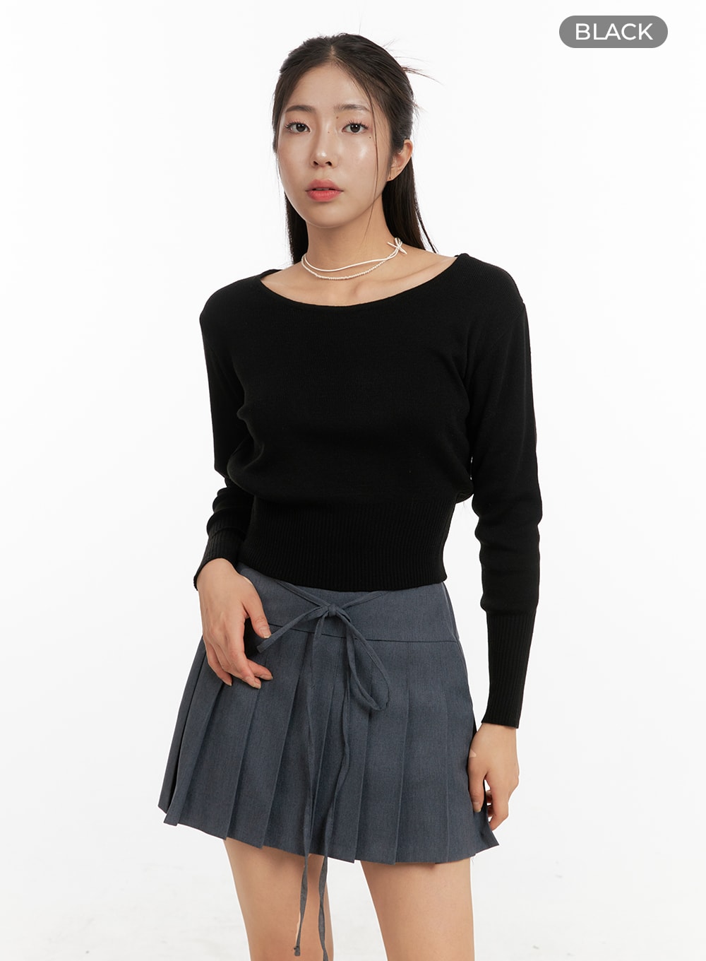 Classic Round Neck Sweater OA429