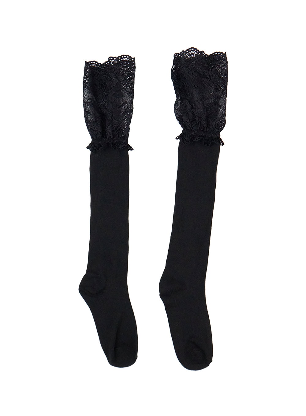 Lace Knee High Socks CN427