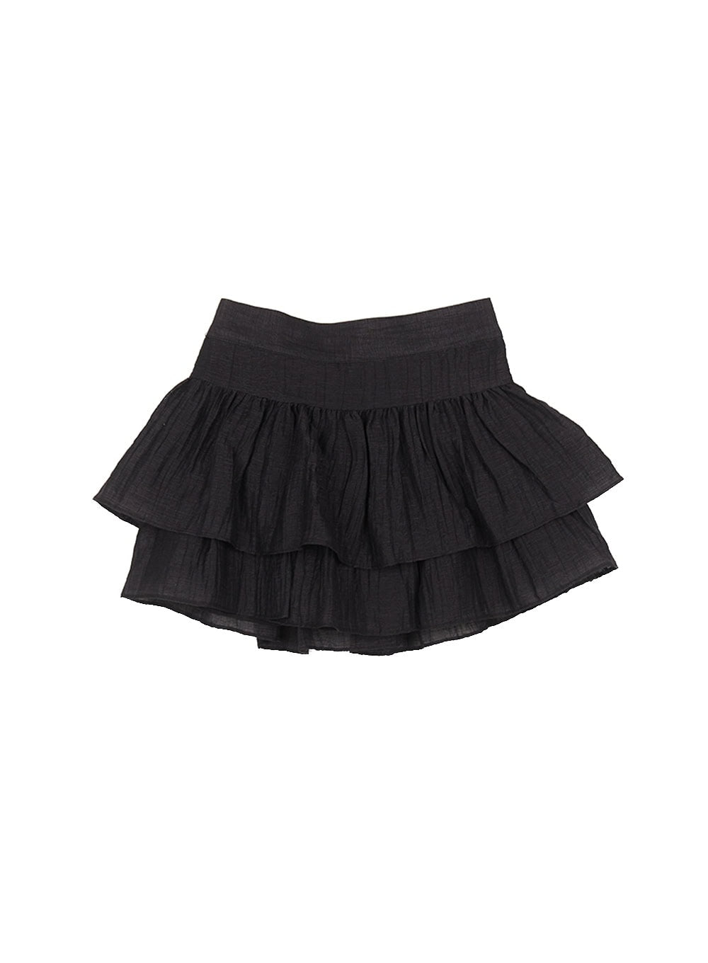 Ruffle Tiered Mini Skirt CY514