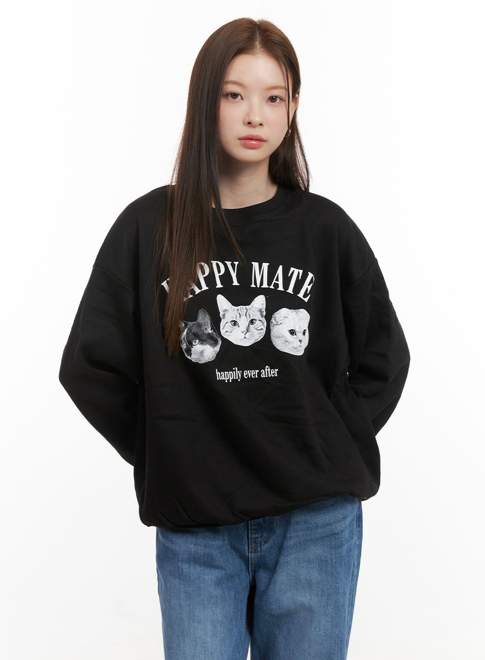 Cozy Animal Printed Sweatshirt  OD417