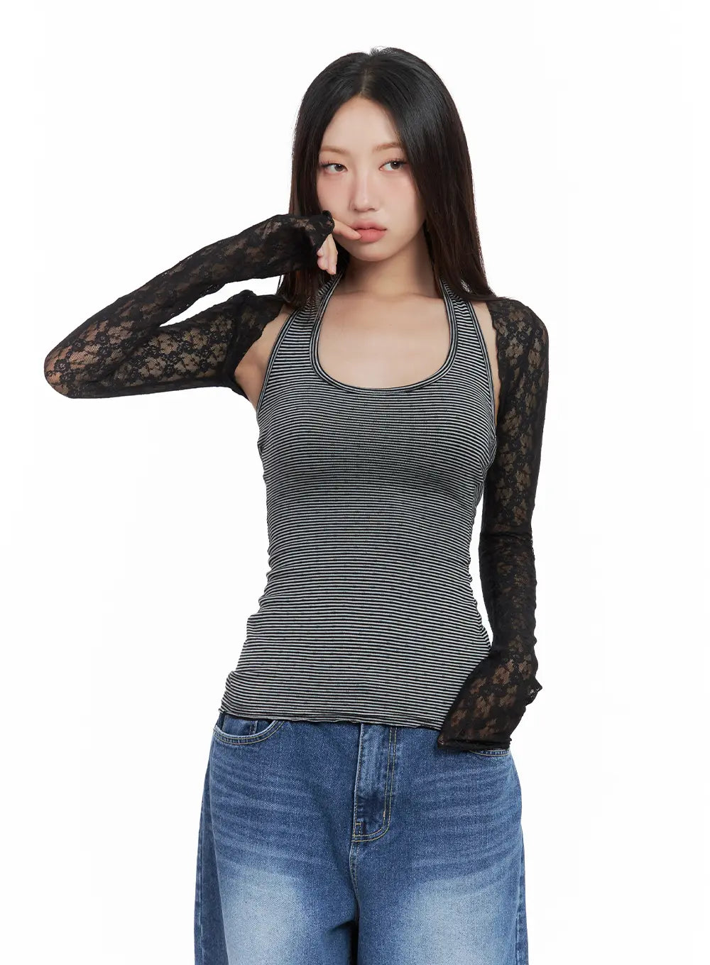 Sheer Rose Bolero Cardigan CL508