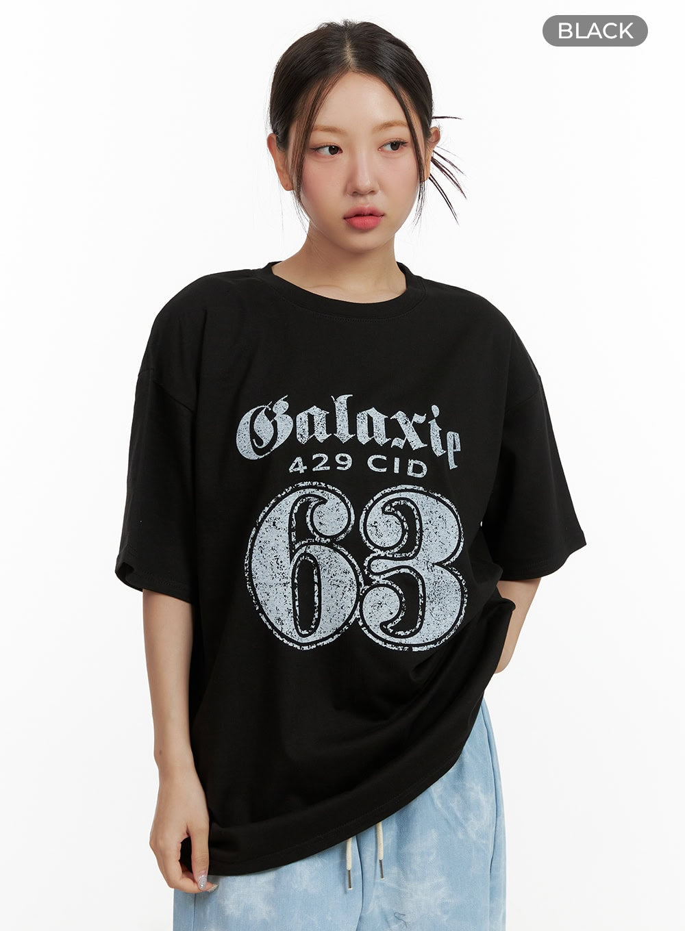 Oversized Graphic T-Shirt OU403