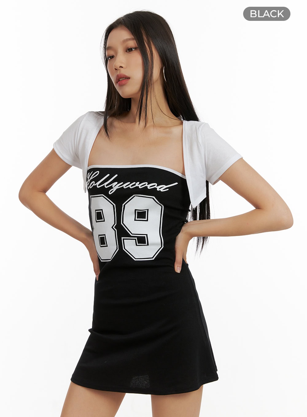 Sporty Mini Tube Dress Set CU414