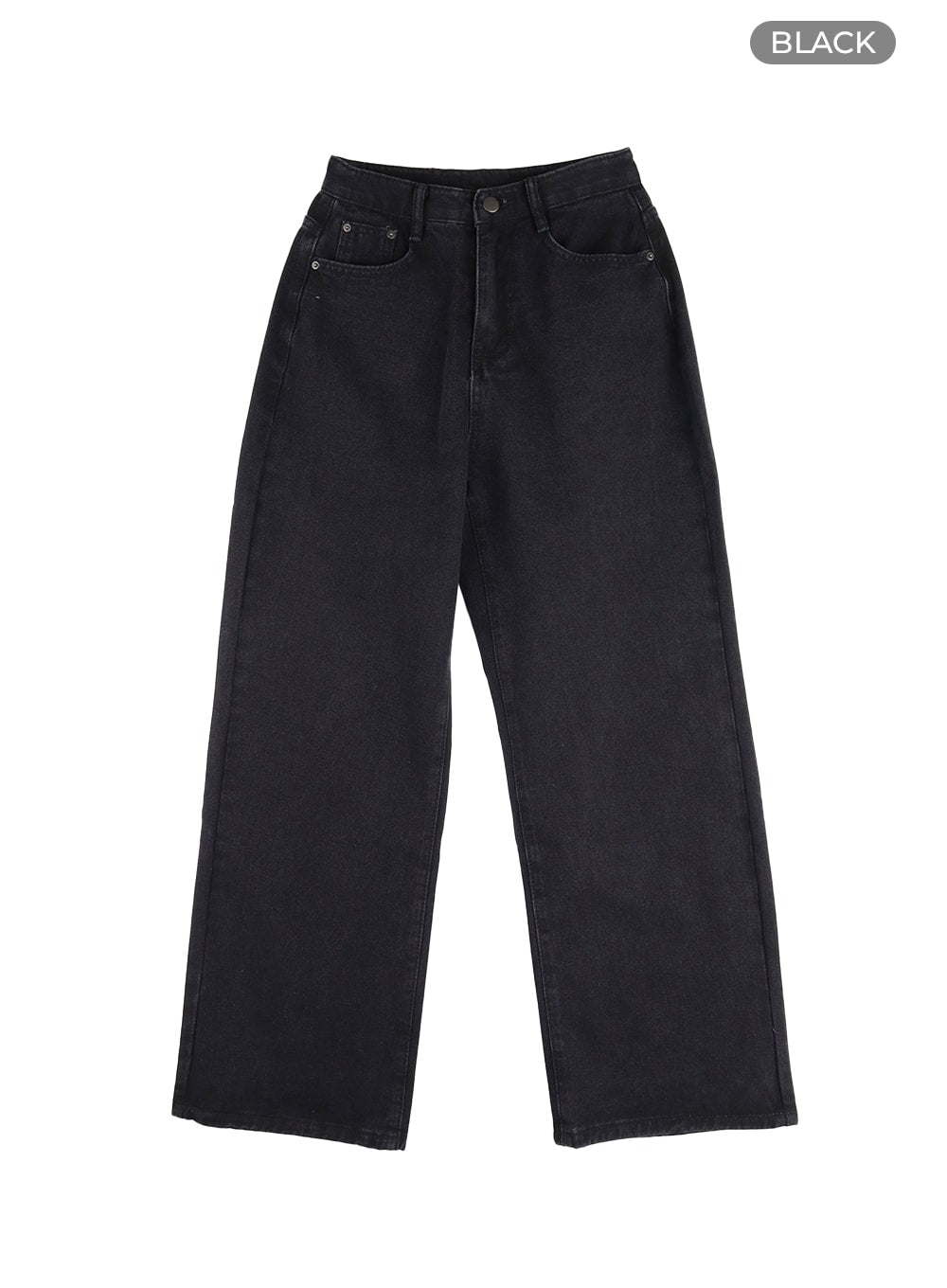 Blue Washed Straight Jeans OM408