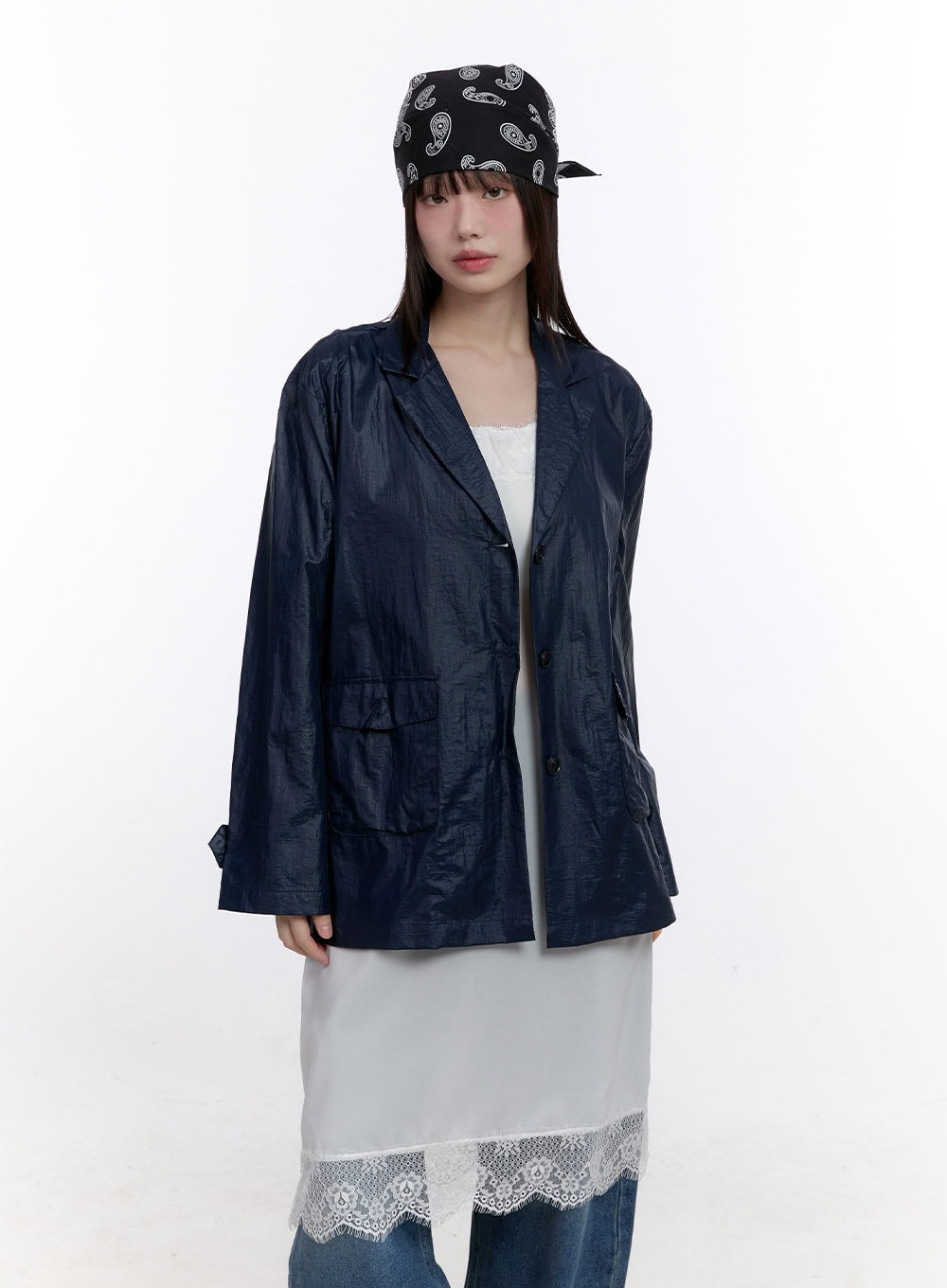 Thin Windbreaker Blazer CF512