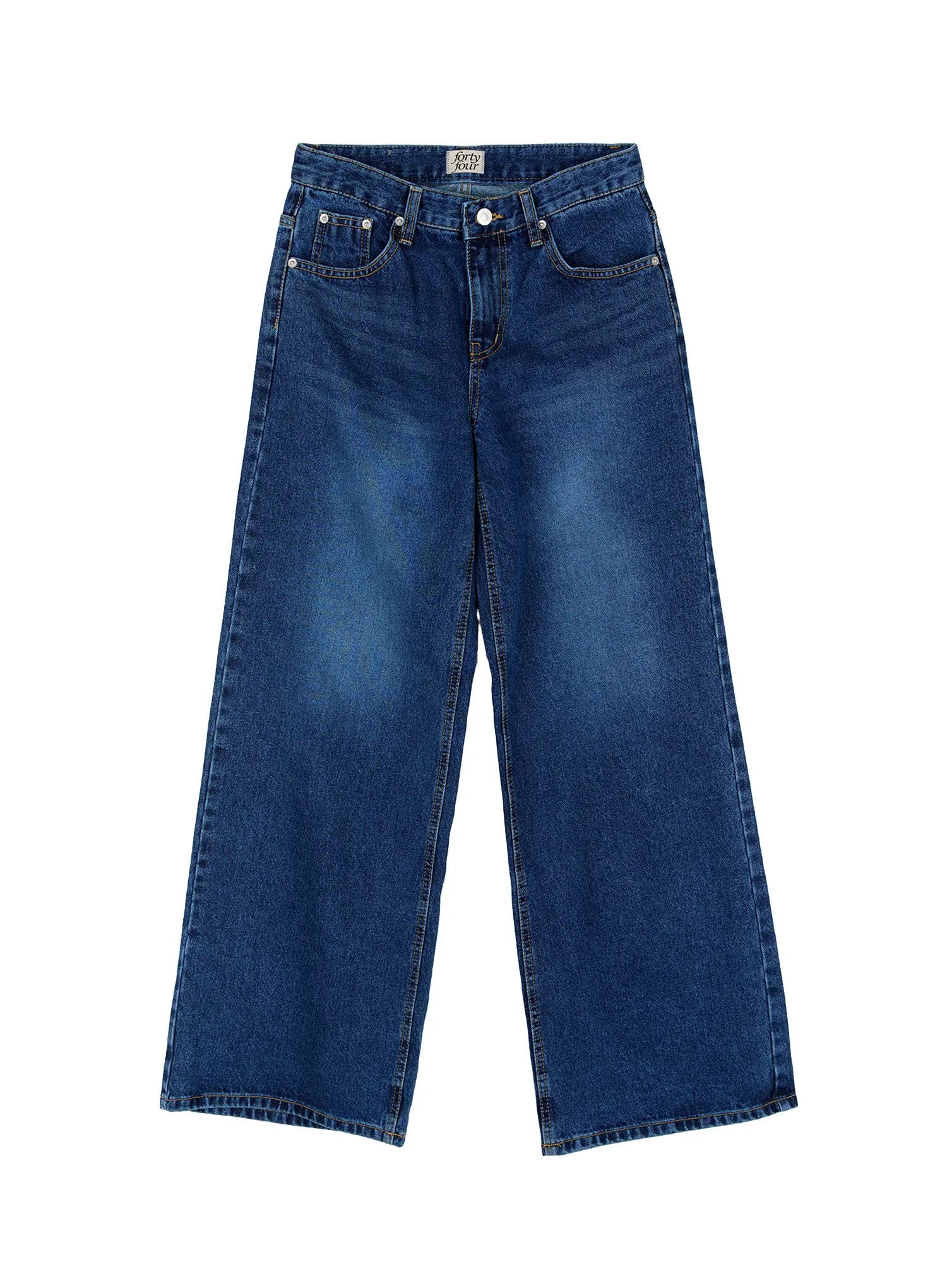 Dahye Washed Relaxed-Fit Denim Jeans CL530