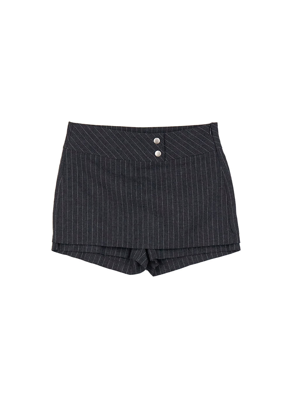 Pinstripe Buttoned Skort CJ517