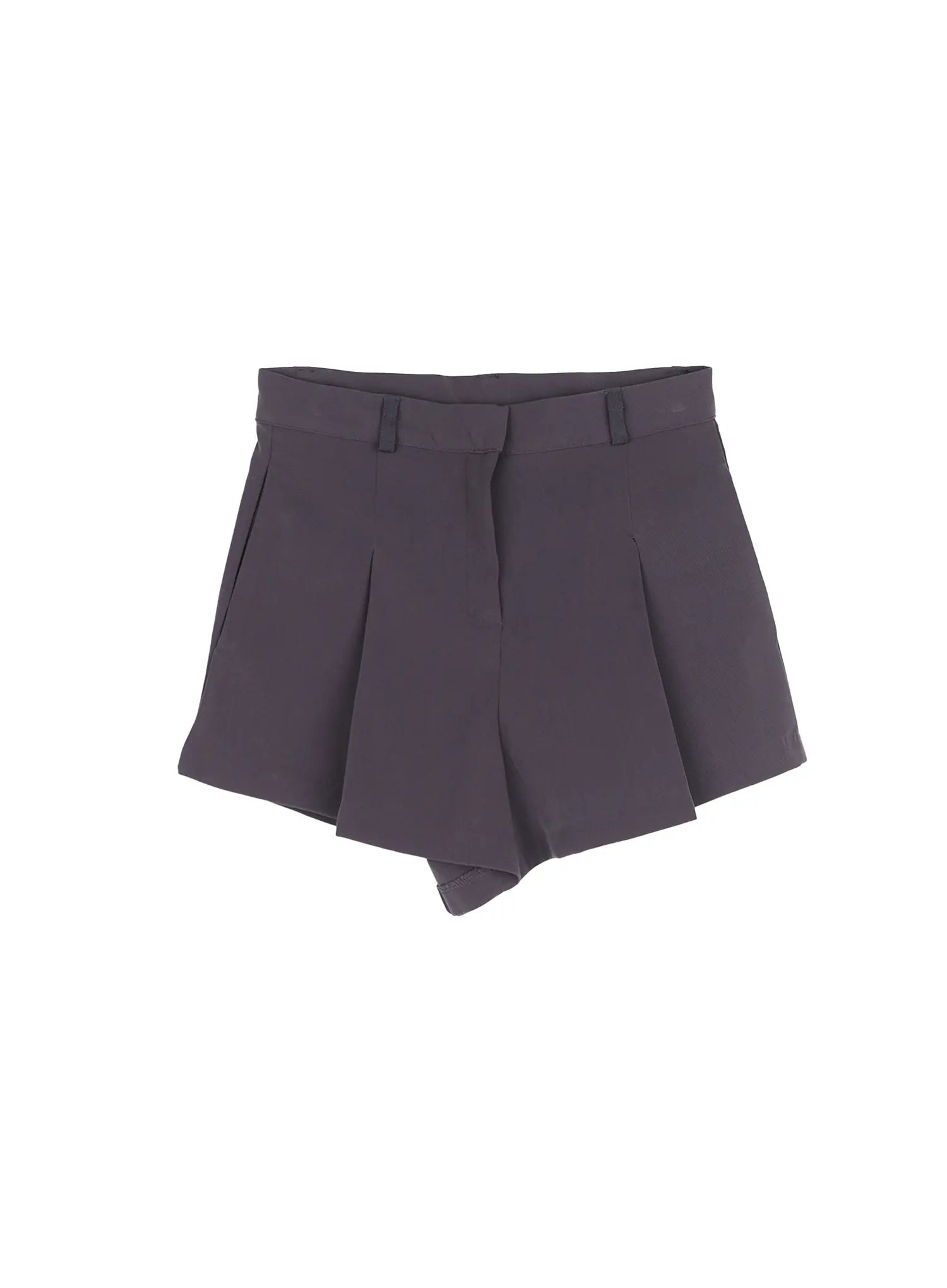 Pleated High-Waist Shorts CL515