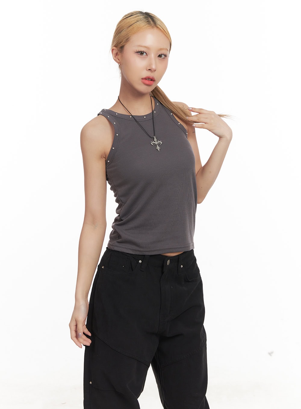 Essential Studded Tank Top CM506