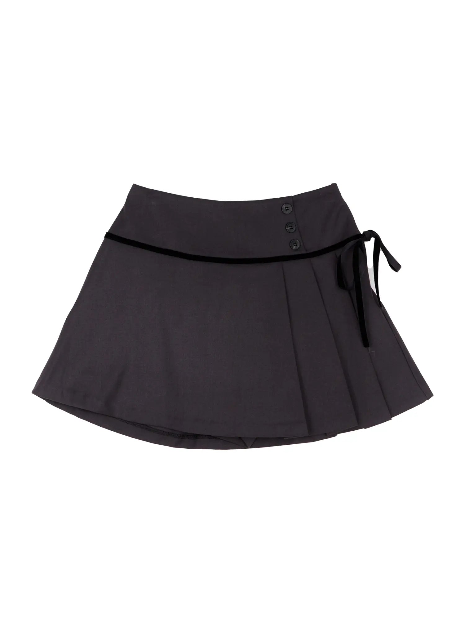 Ribbon Detail Mini Skirt CO515