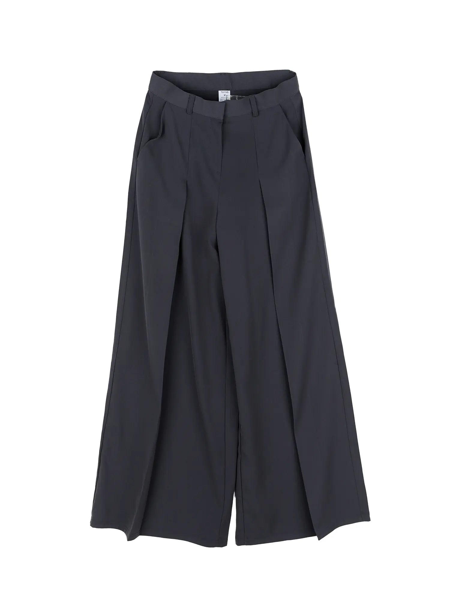 Wide-Leg Pleated Slacks CL530