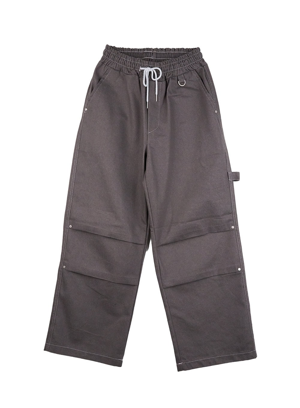 Non-Fade Wide-Leg Denim Trousers CN412