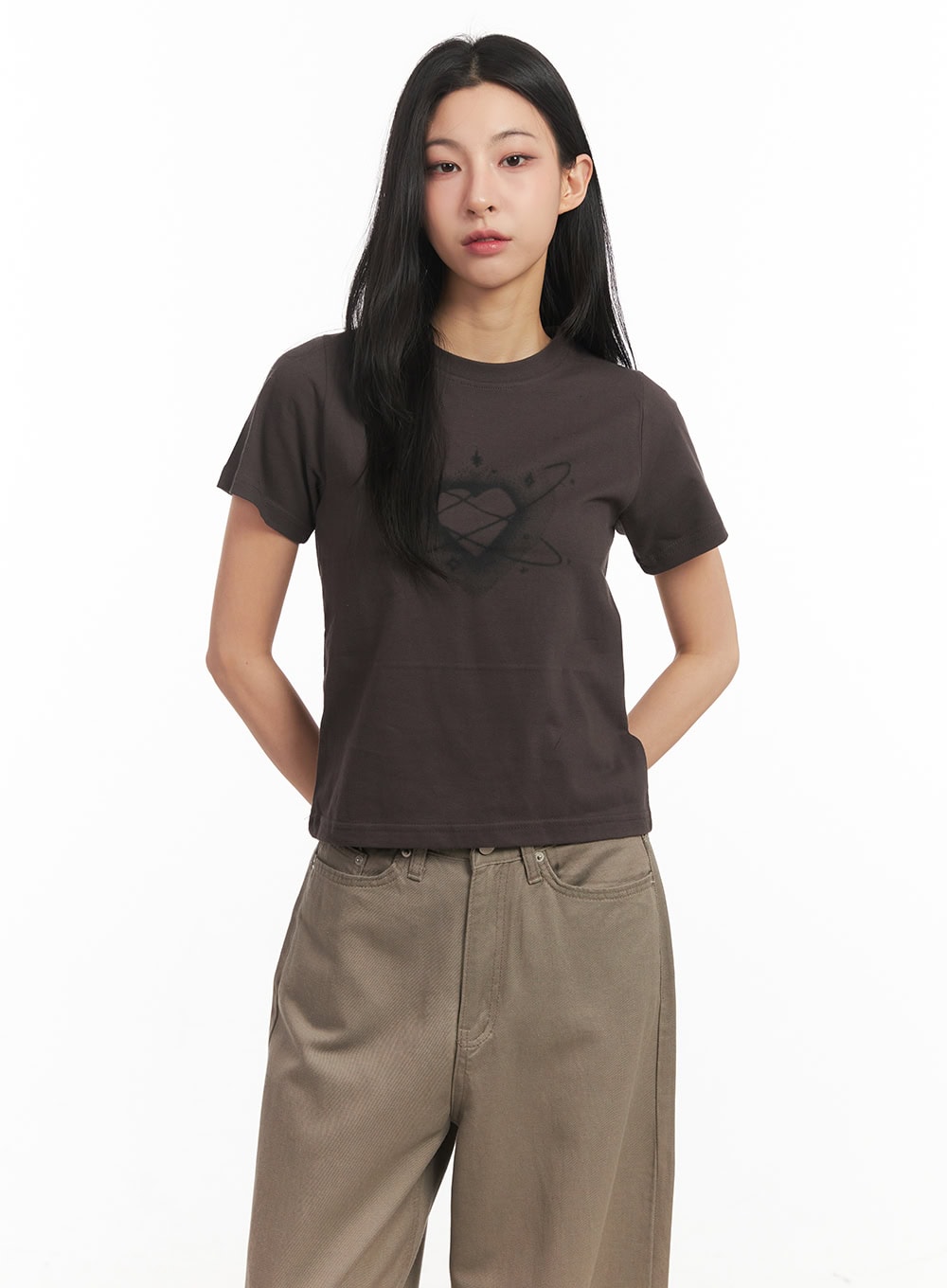 Heart Graphic T-Shirt CM504