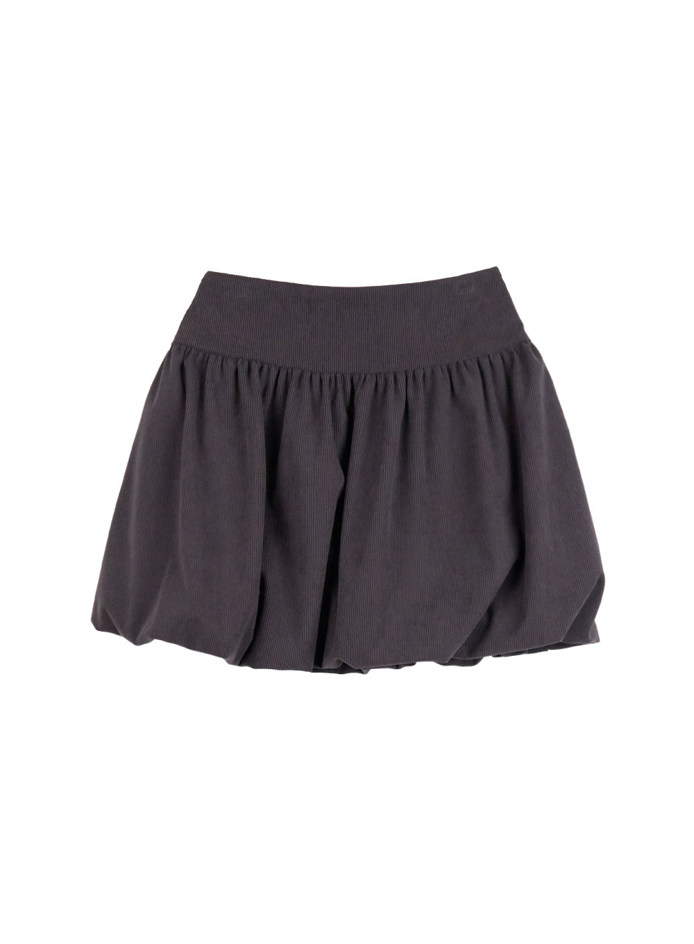 Corduroy Solid Mini Skirt CN412