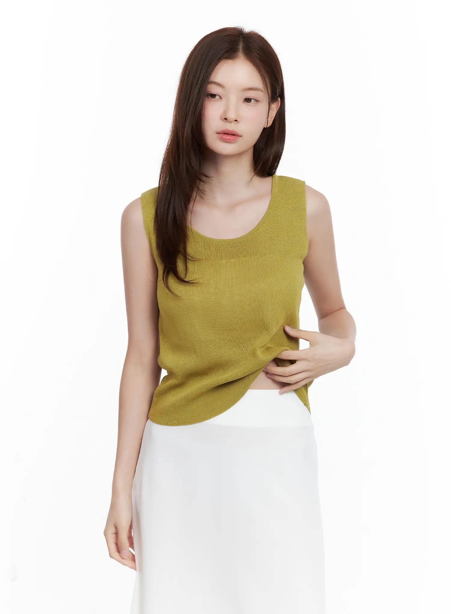 Lightweight Scoop-Neck Tank CL502
