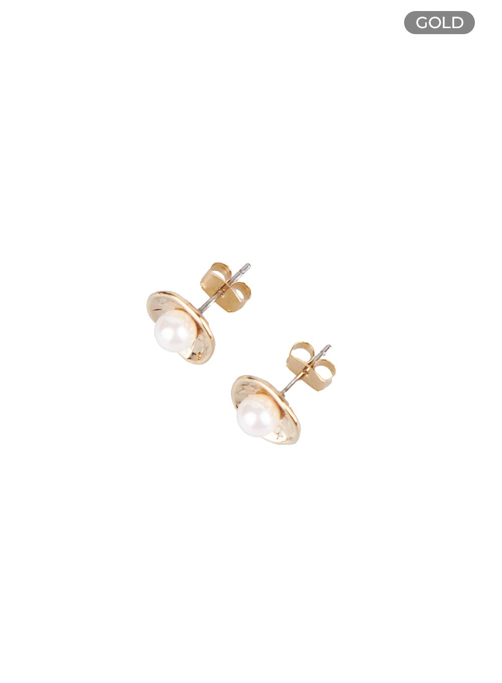 Flower Flat Earrings IO418