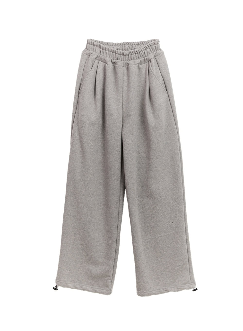 Essential Pintuck Wide-Leg Sweatpants CF507