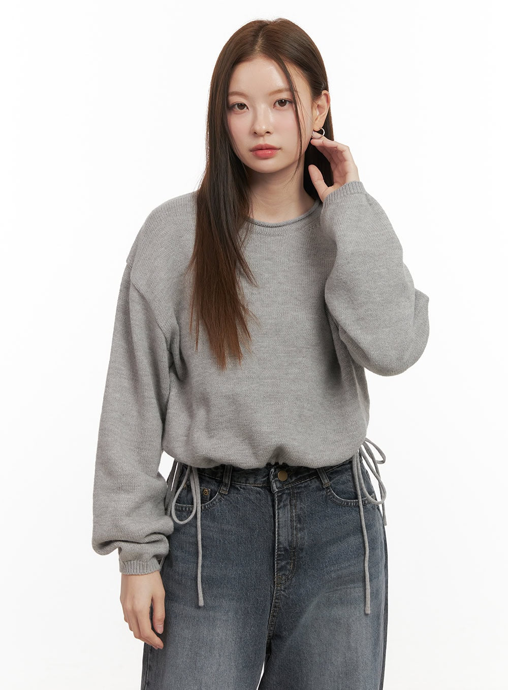 Round Neck Loose Sweater OD417