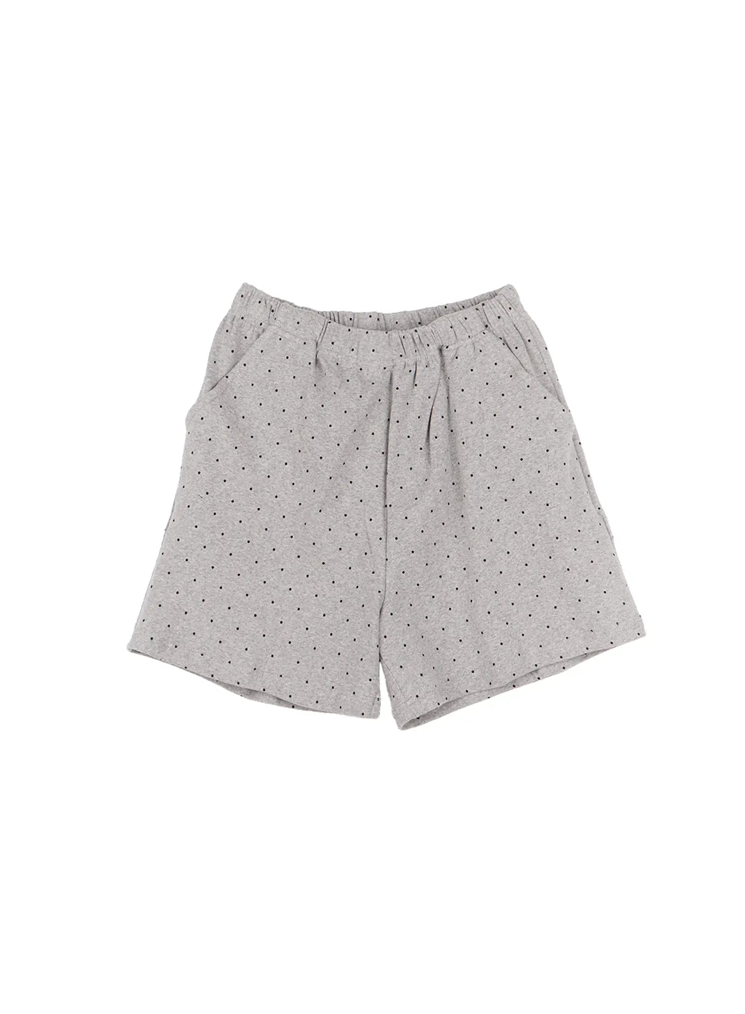 Comfy Polka Dot Sweatshorts CL502
