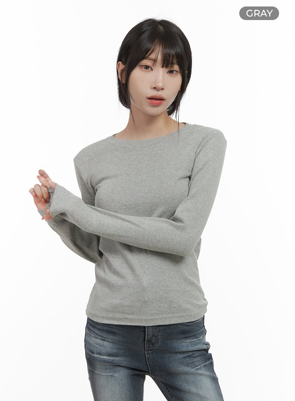 Cozy Cotton Long Sleeve Tee CS413