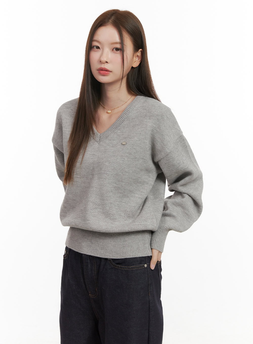 Cozy V-Neck Sweater OD417