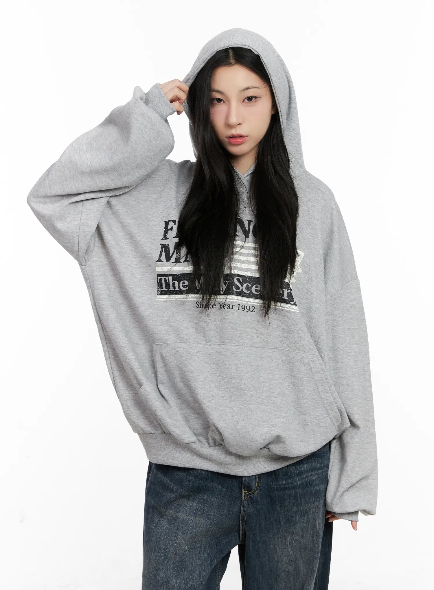 Retro Graphic Hoodie CG525