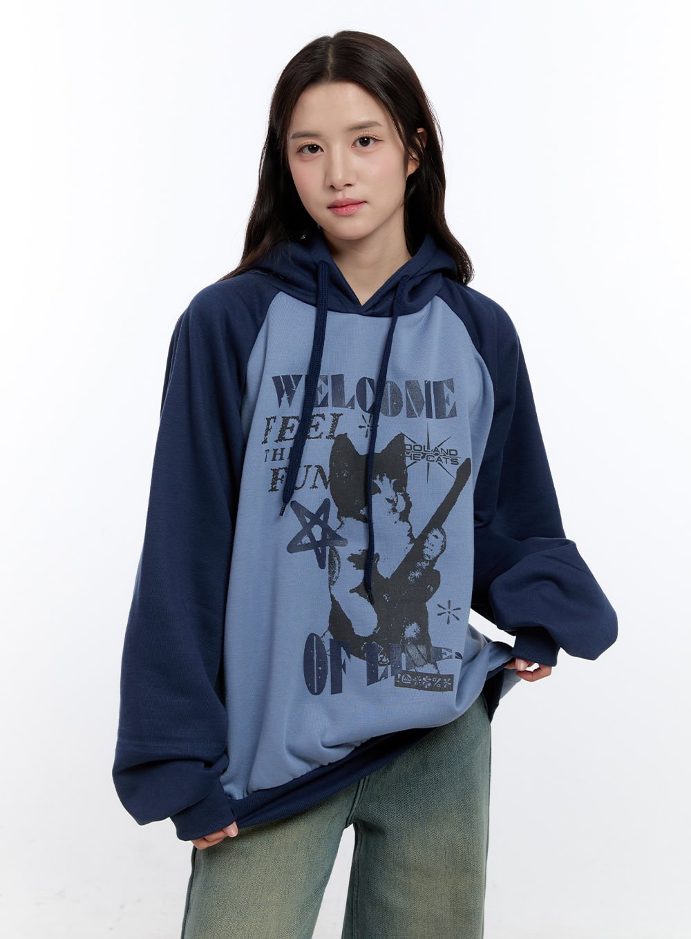 Graphic Hooded Sweatshirt ON418