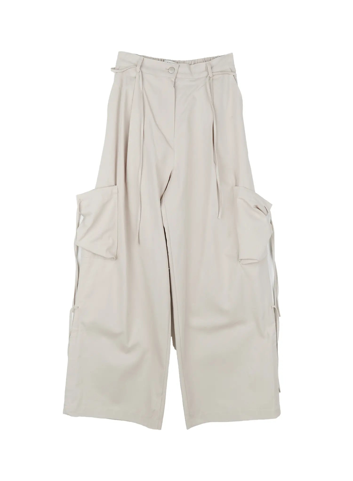 Strap Cargo Wide-Leg Pants CU518