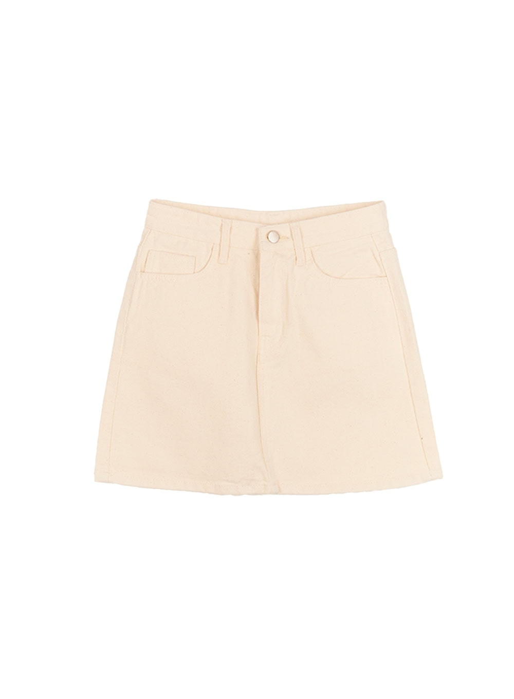 A-line Cotton Mini Skirt CF527