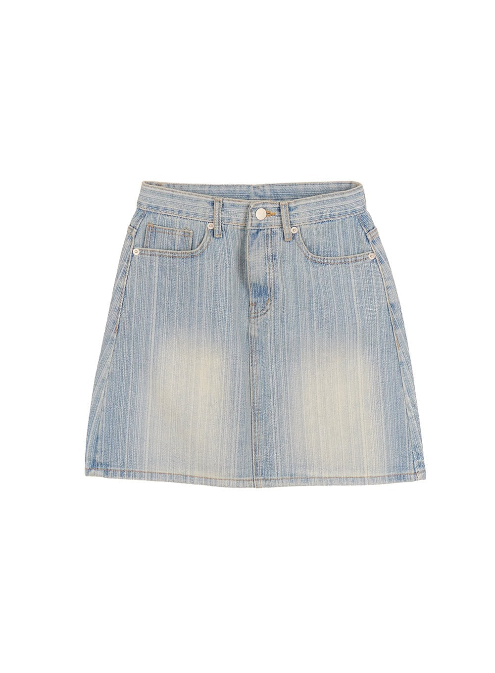 Washed Denim Mini Skirt CM503