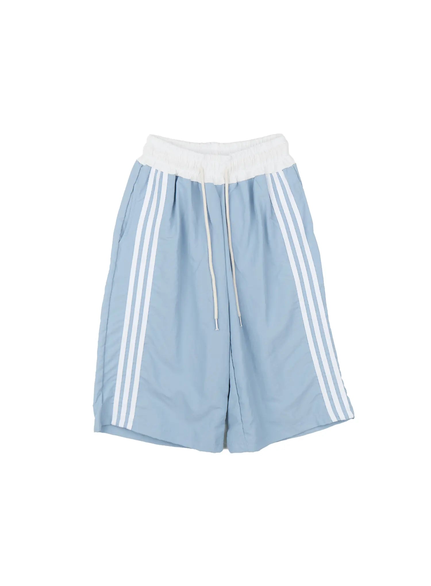 Striped Bermuda Sweat Shorts CU518