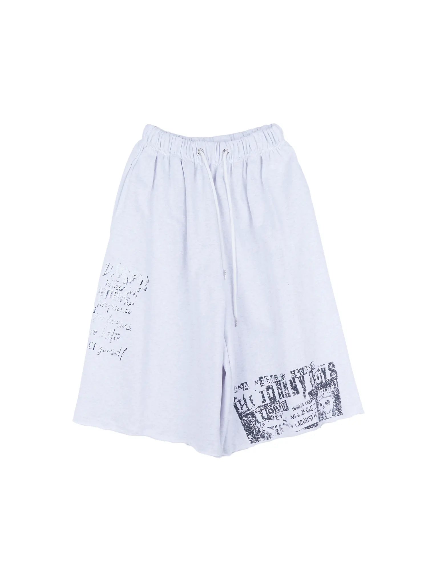 Graphic Relaxed-Fit Bermuda Sweatshorts CL521