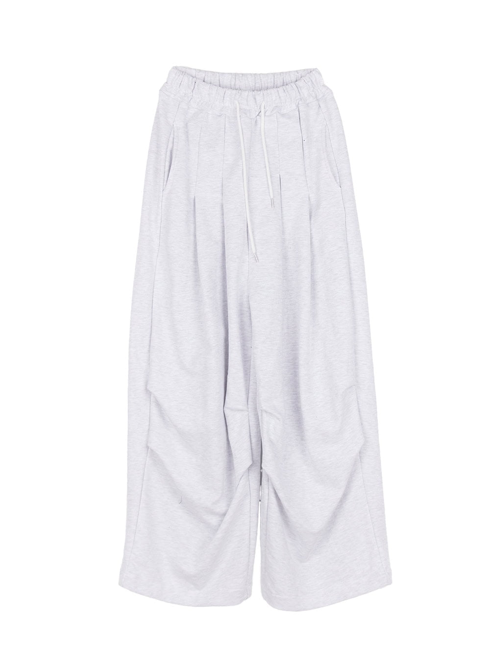 Wide-Fit Pintuck Sweatpants CY512