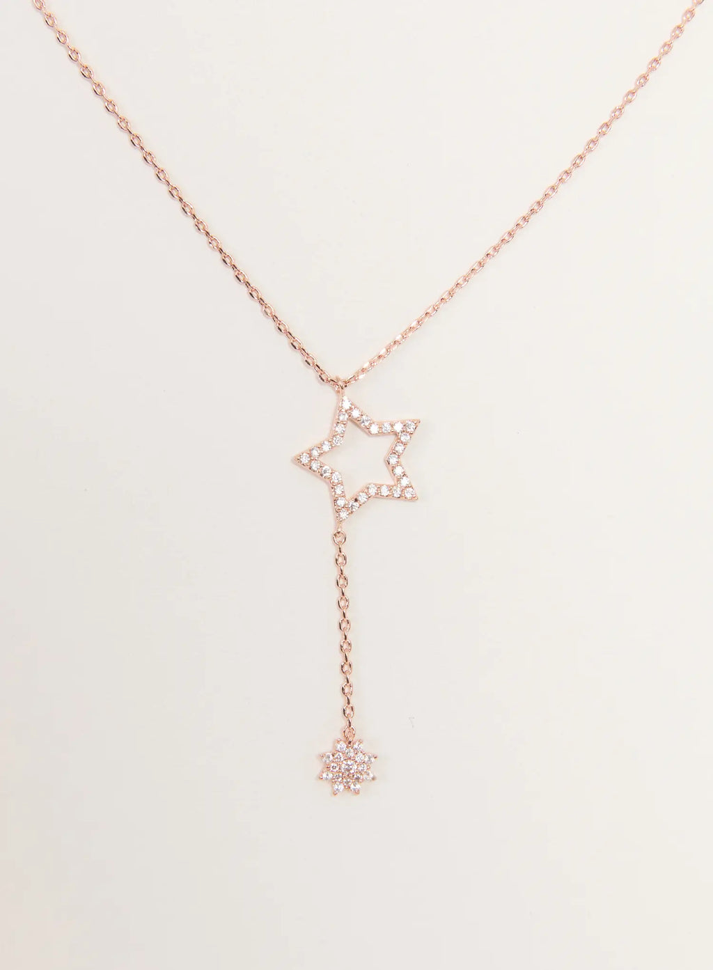Falling Flora Star Necklace IS517