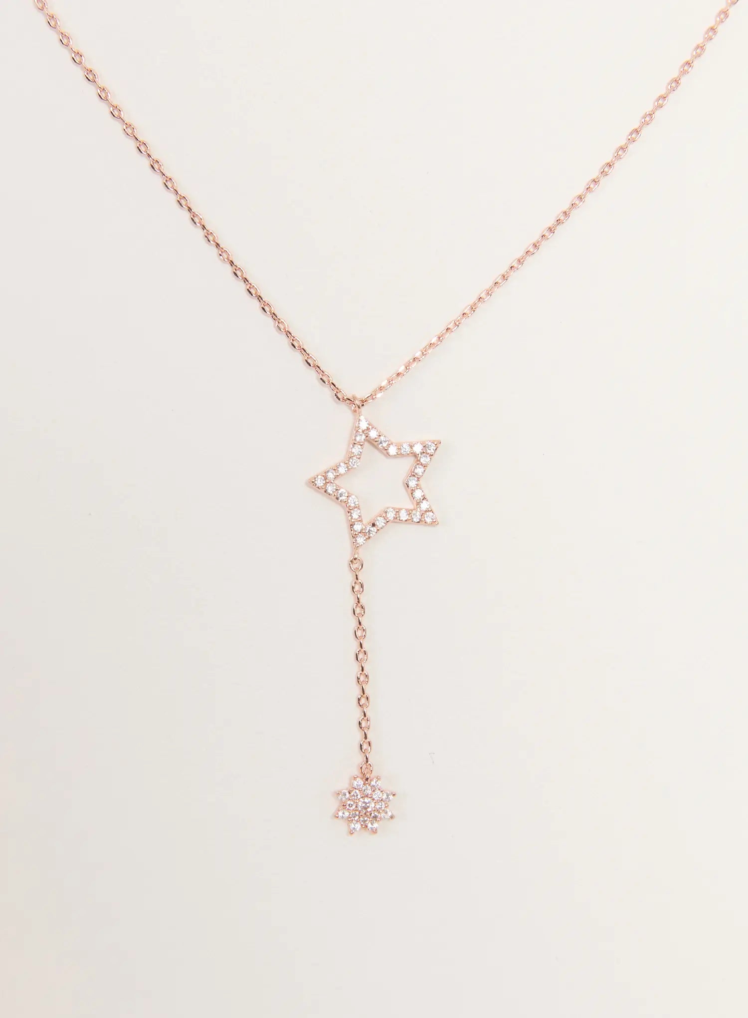 Falling Flora Star Necklace IS517
